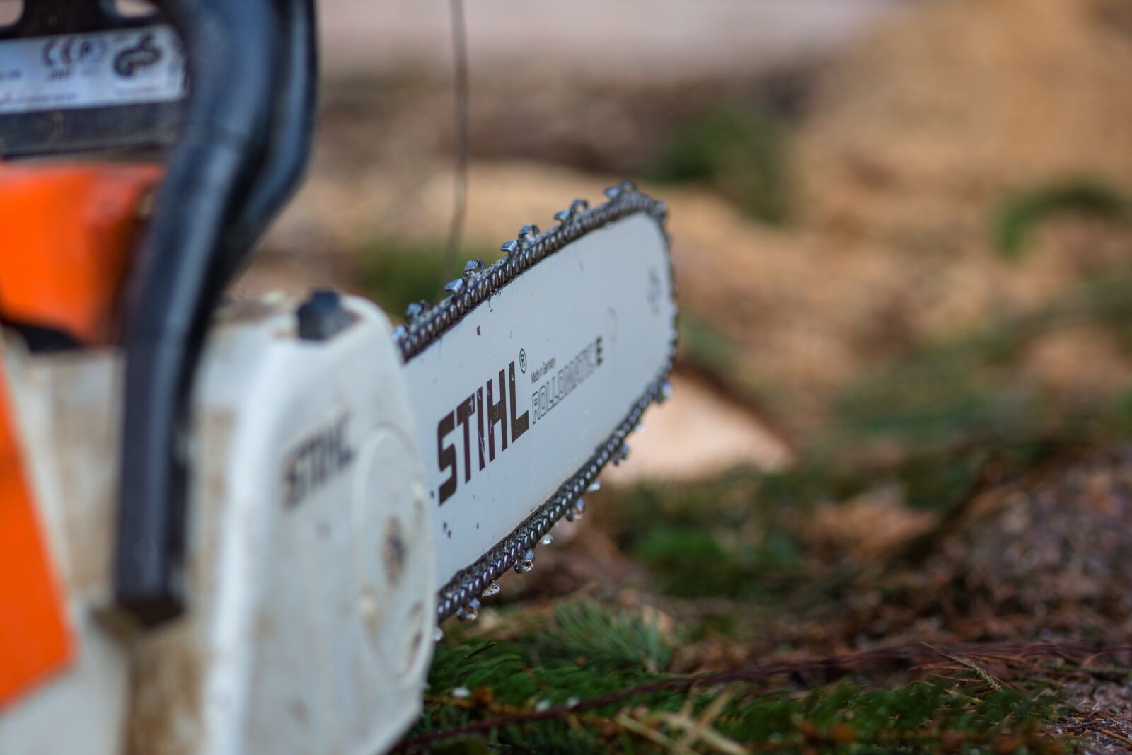 Nikon D7200 sample photo. Chainsaw, woodworks, work photography