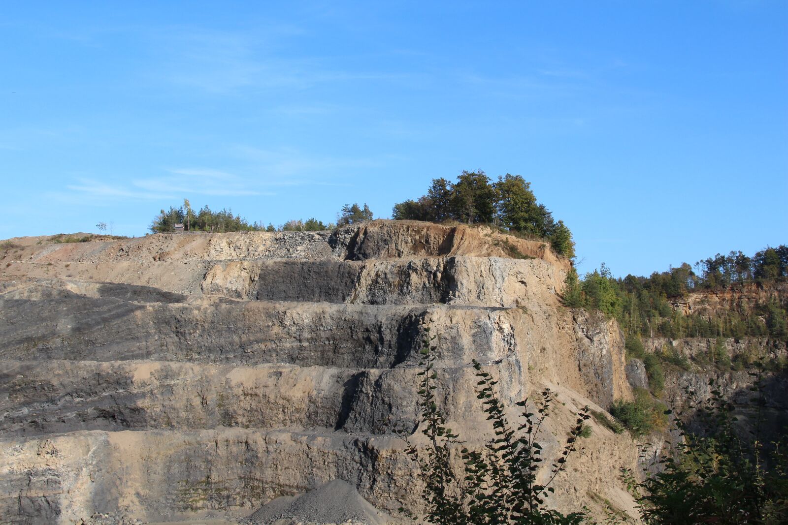 Canon EF-S 18-200mm F3.5-5.6 IS sample photo. Quarry, steinberg, mühldorf photography