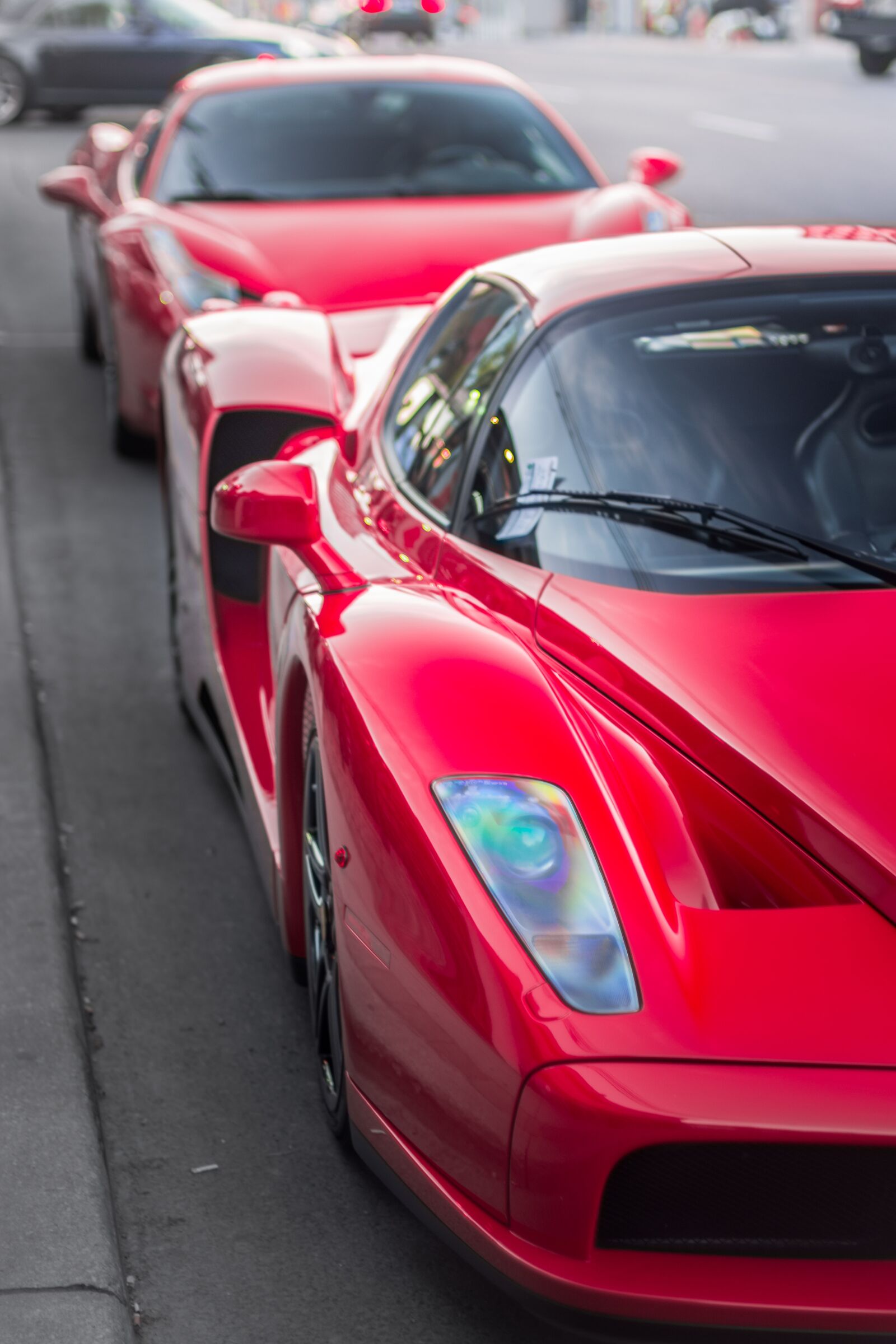 Nikon D7100 sample photo. Ferrari, enzo, red photography