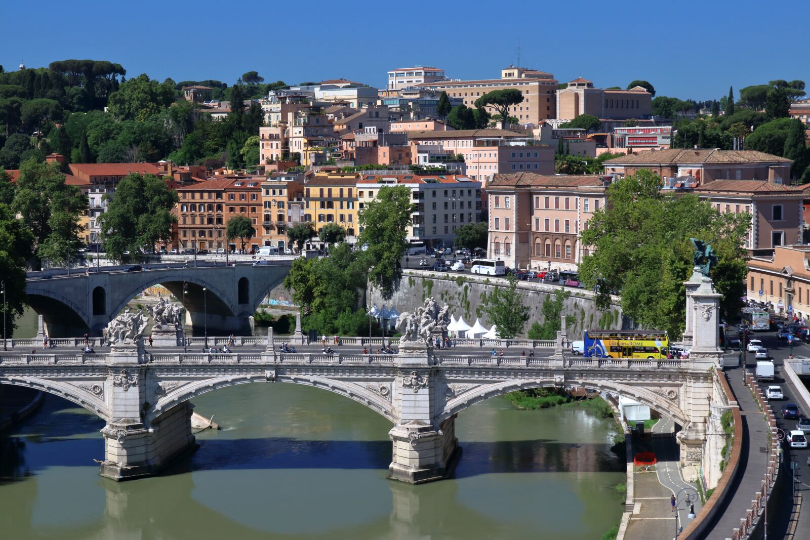 Canon EOS 80D sample photo. Rome, bridge, italy photography