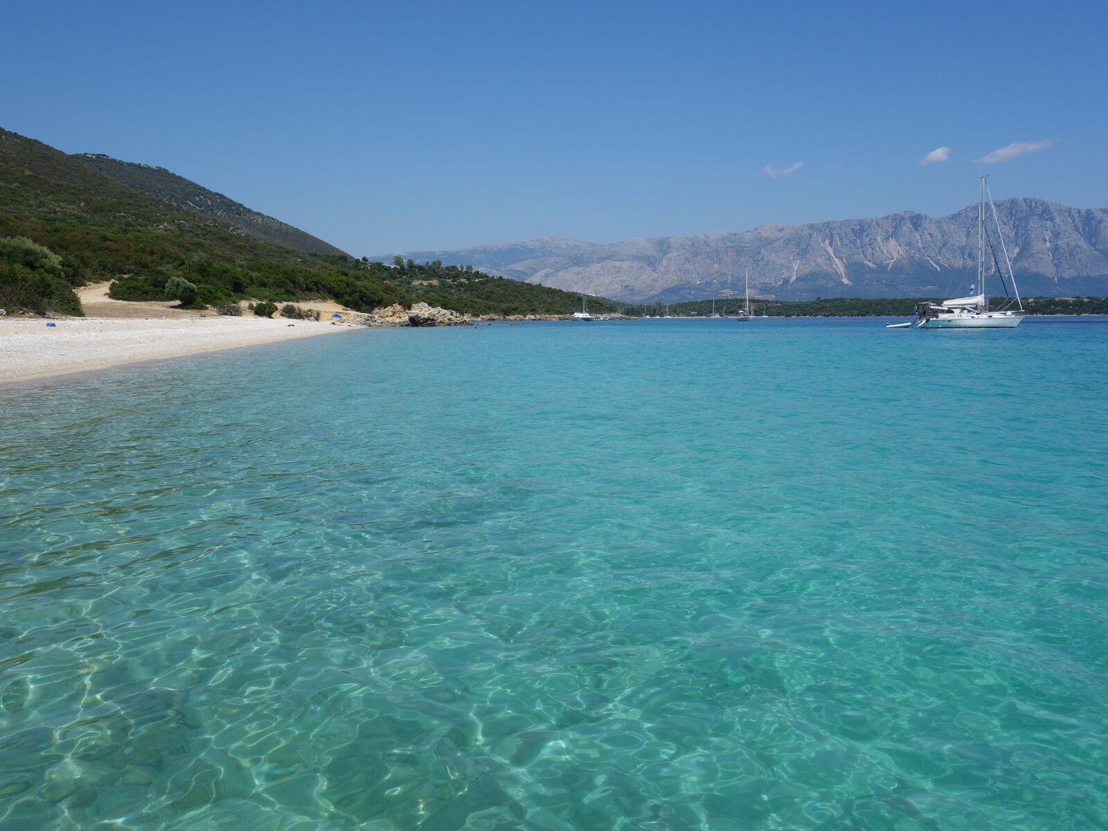 Sony Cyber-shot DSC-RX100 sample photo. Beach, greece, blue photography