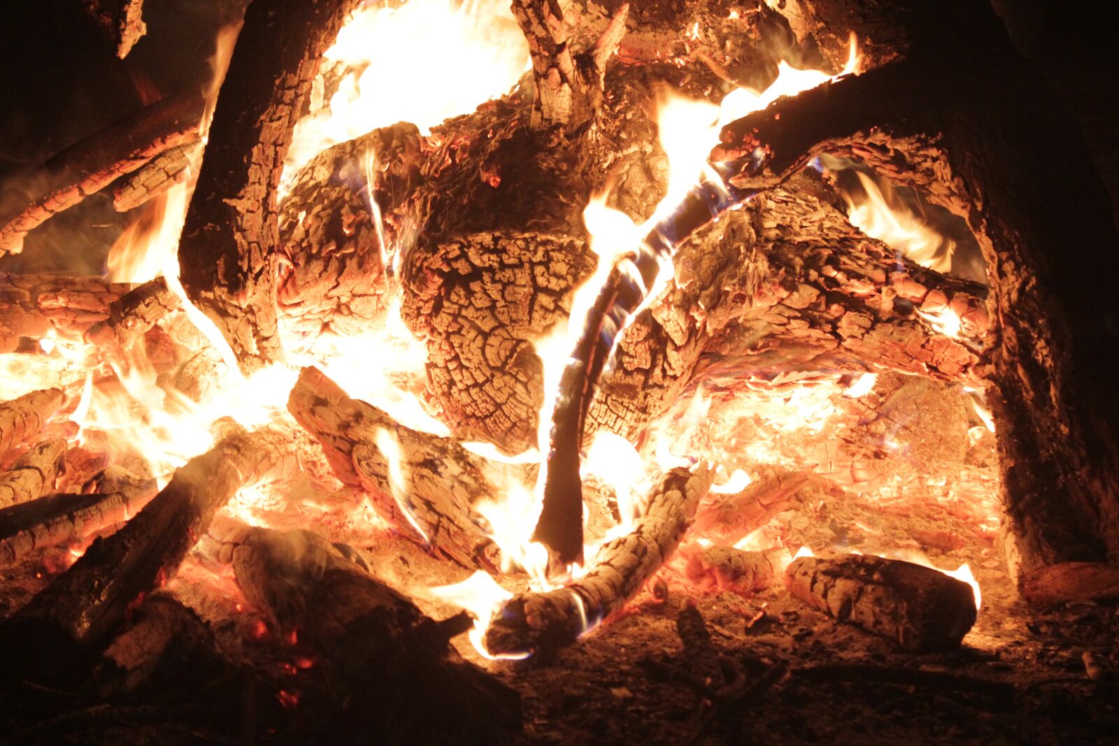 Canon EOS 550D (EOS Rebel T2i / EOS Kiss X4) sample photo. Camp, fire, blind photography