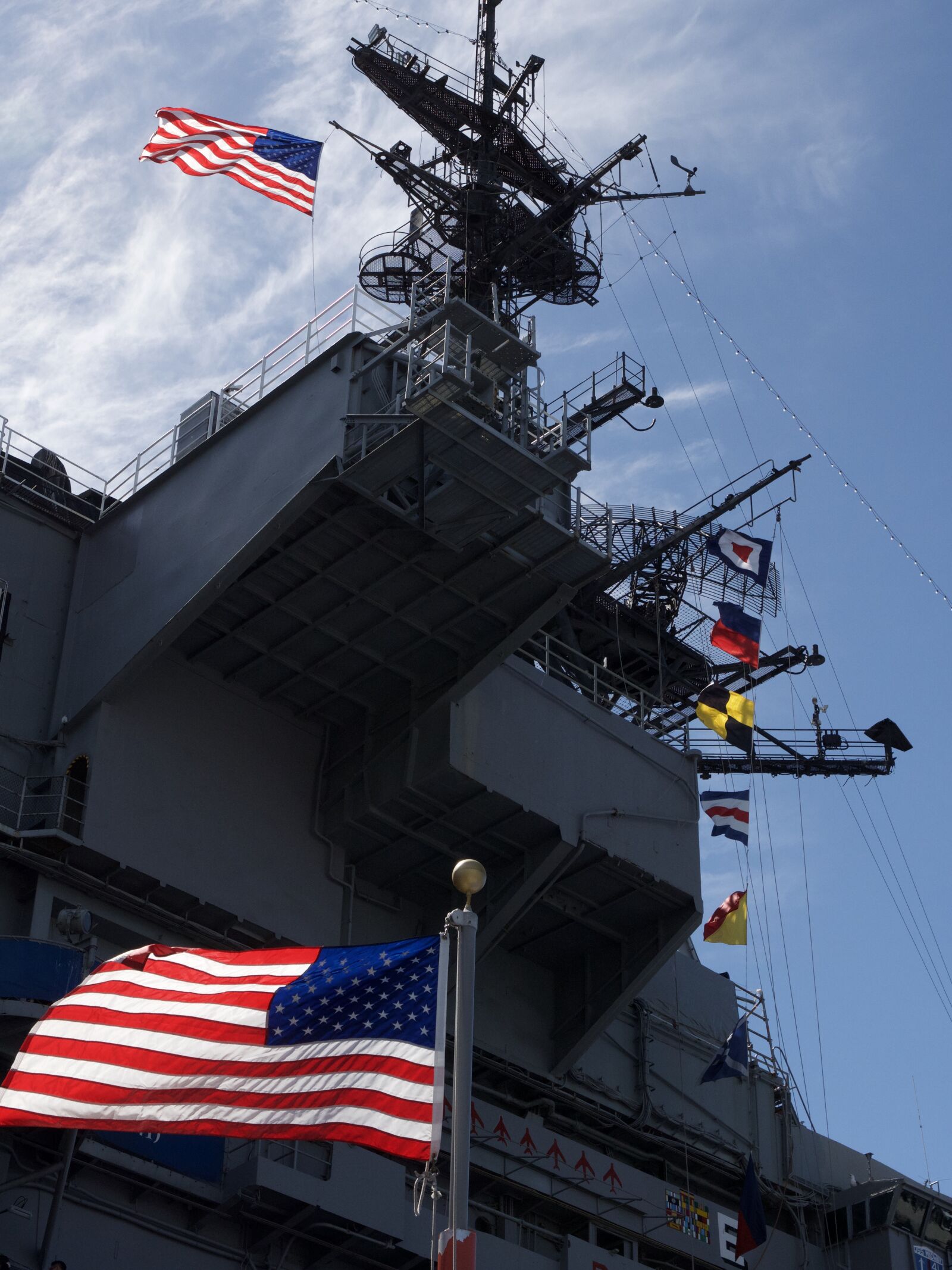 Panasonic Lumix DC-GH5 sample photo. Usa, flag, boat photography