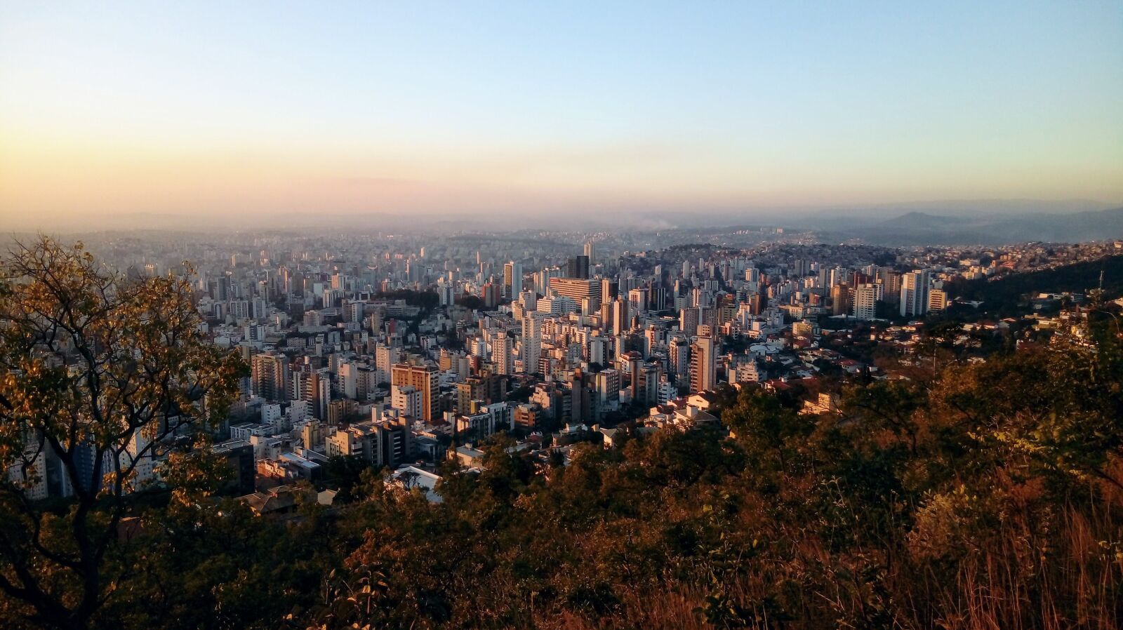 LG K220 sample photo. Mountain, city, view photography