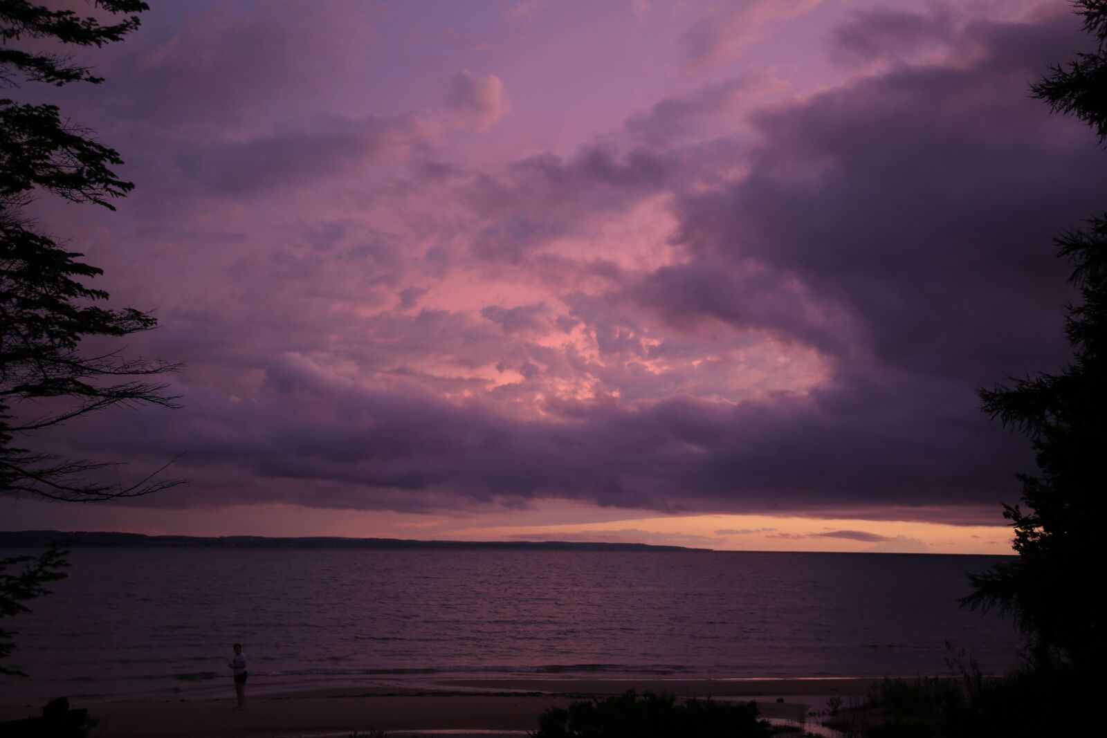 Canon EOS 6D + Canon EF 24-105mm F4L IS USM sample photo. Clouds, sky, purple photography