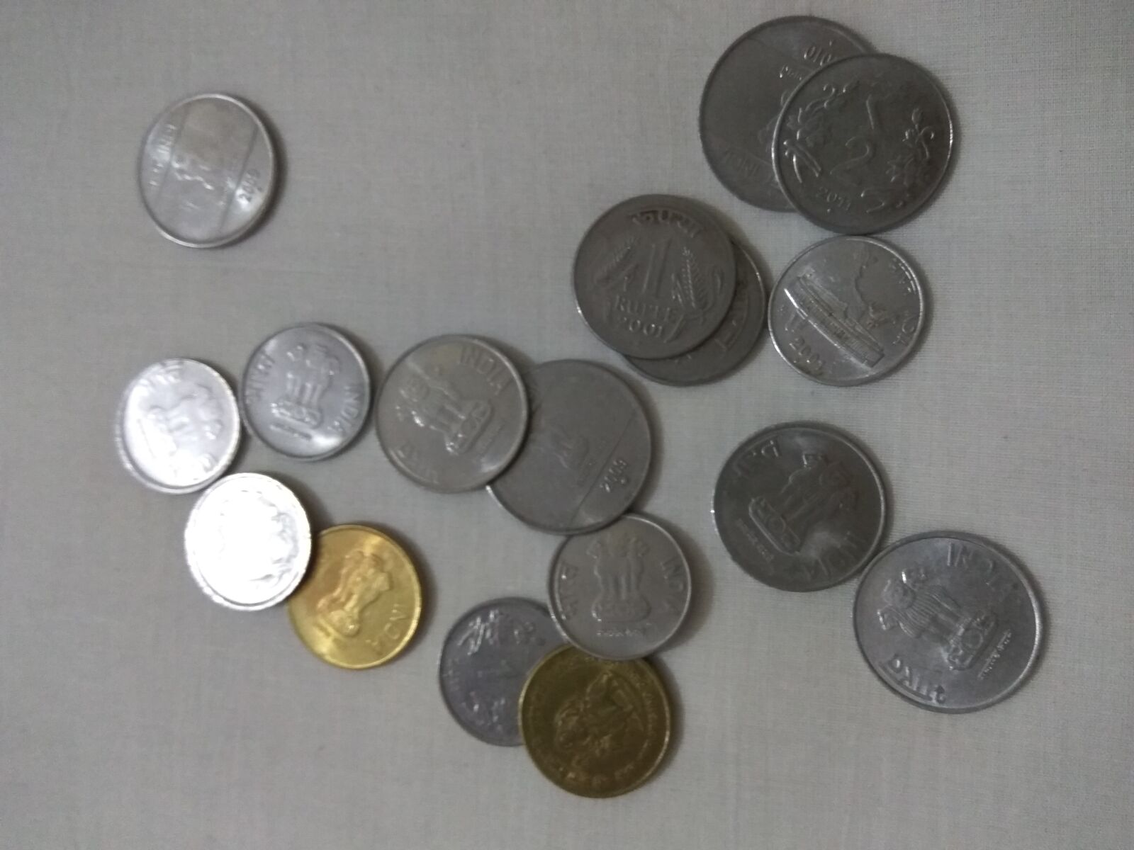 Xiaomi Redmi Note3 sample photo. Coins photography