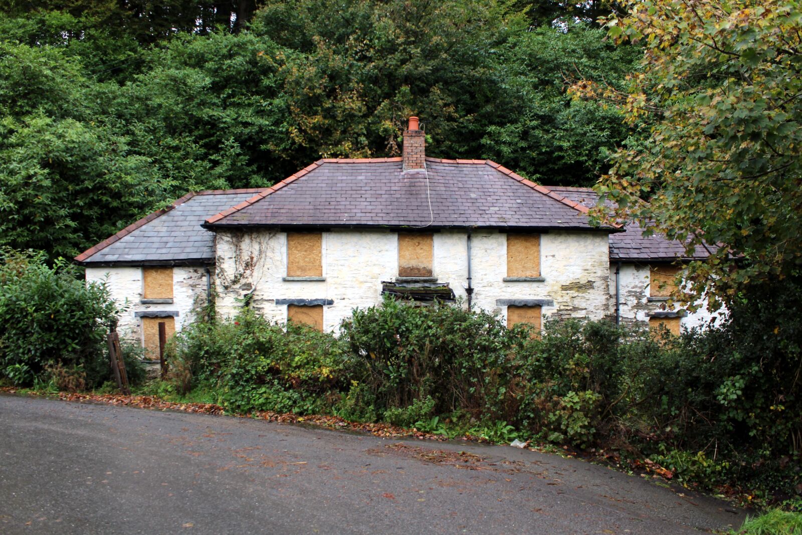 Canon EOS 1200D (EOS Rebel T5 / EOS Kiss X70 / EOS Hi) sample photo. Abandoned, house, wales photography