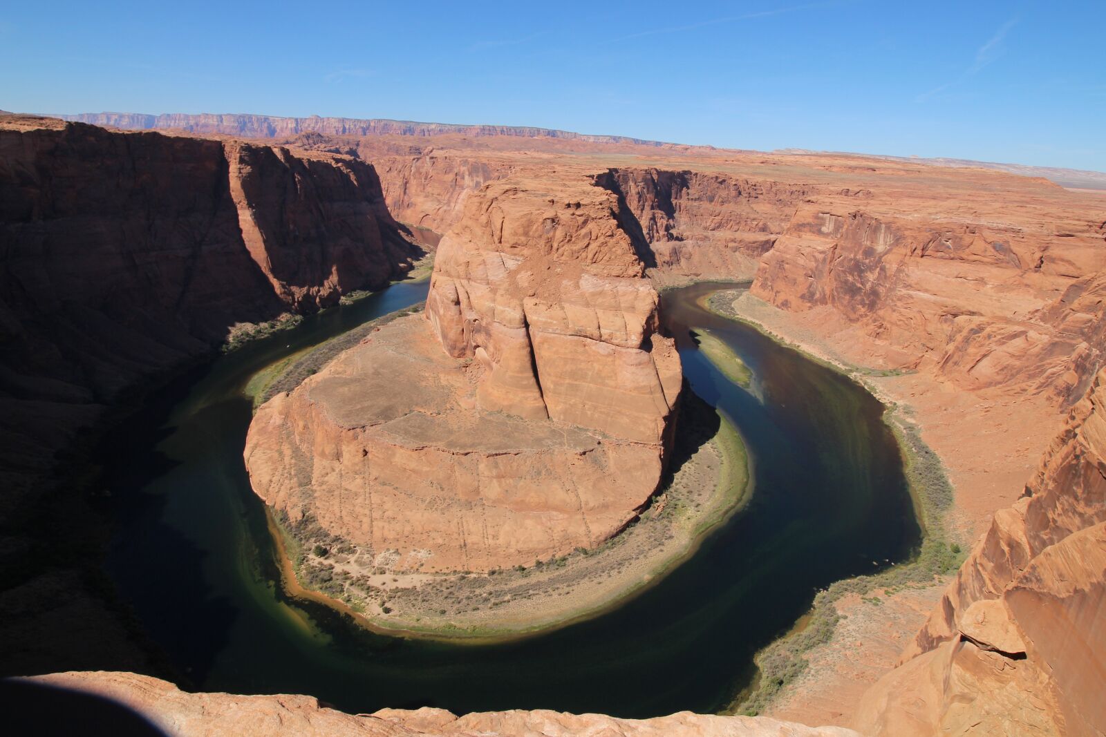 Canon EOS 700D (EOS Rebel T5i / EOS Kiss X7i) + Canon EF-S 10-18mm F4.5–5.6 IS STM sample photo. Grand canyon, horseshoe bend photography