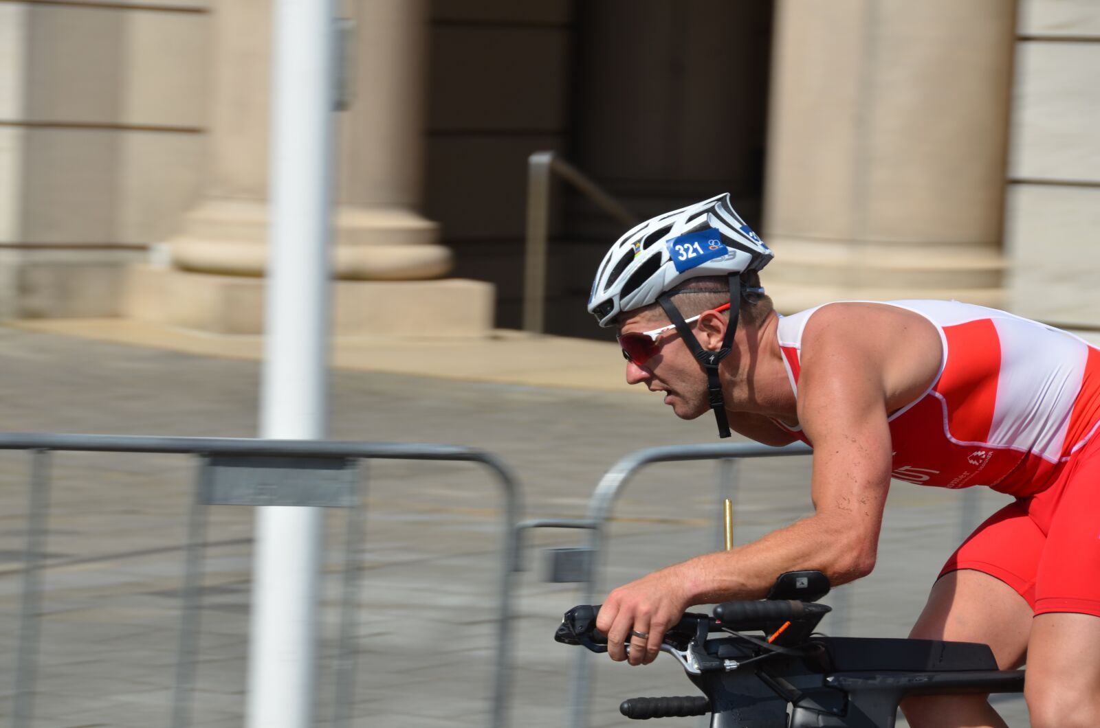 Nikon D7000 sample photo. Triathlon, cycling, sport photography