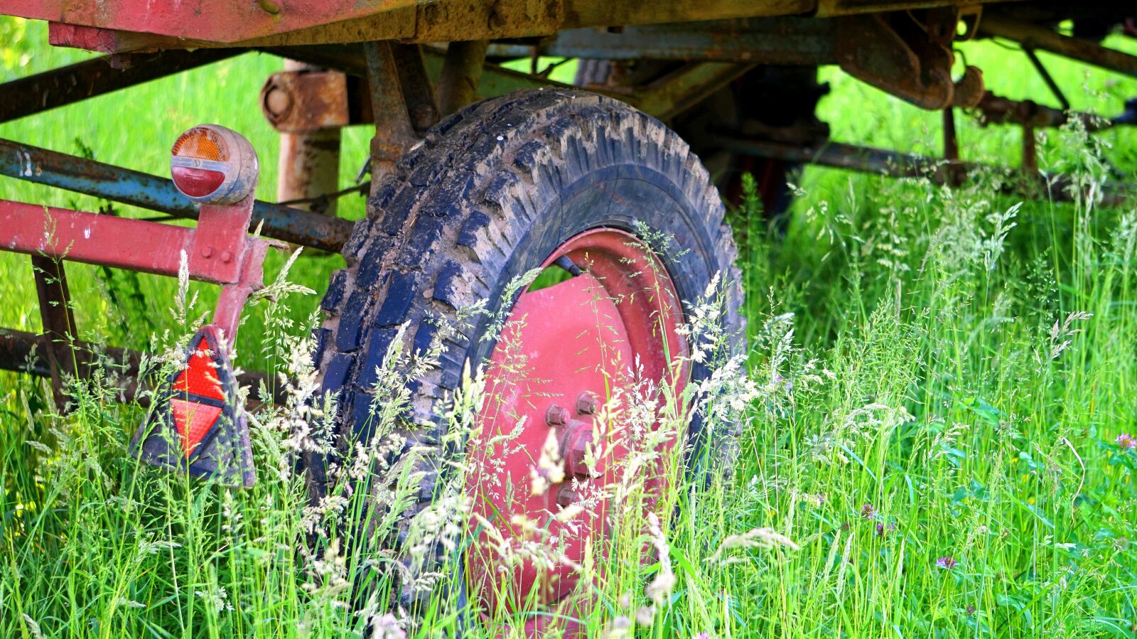 Sony Alpha a5000 (ILCE 5000) + Sony E 55-210mm F4.5-6.3 OSS sample photo. Agriculture, trailers, dare photography
