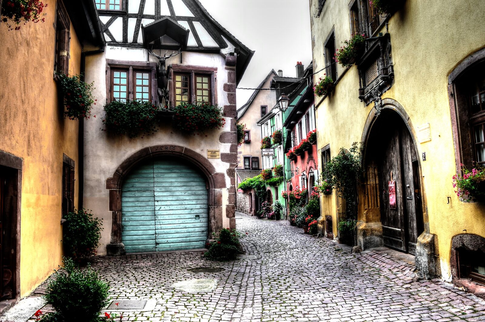Nikon D3200 sample photo. Half-timbered house, timber-framed, french photography