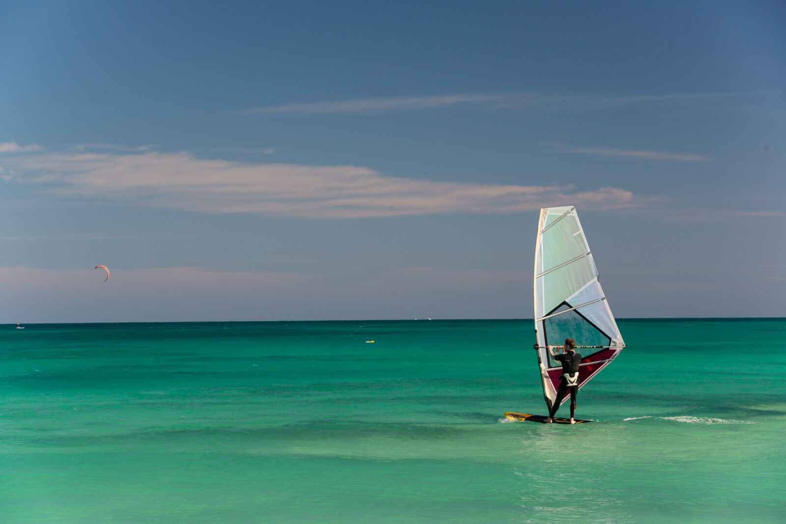 Nikon D800 sample photo. Fuerteventura, sails, ocean photography