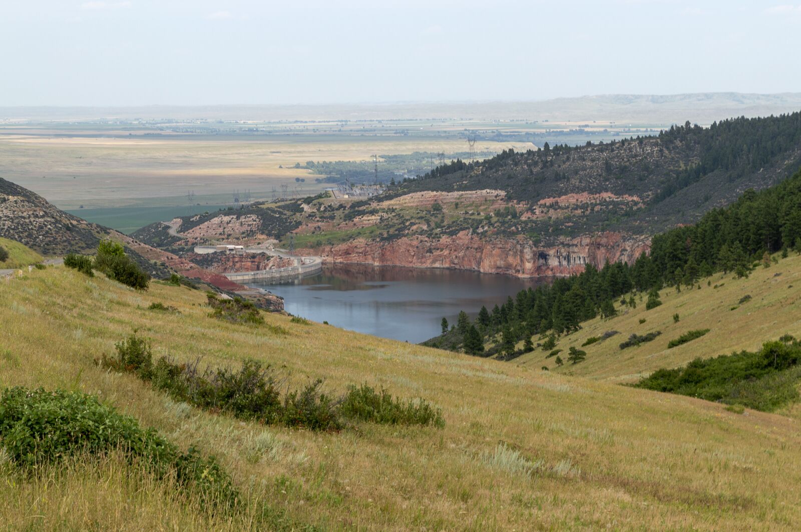 Nikon D3200 sample photo. Reservoir, bighorn, montana photography