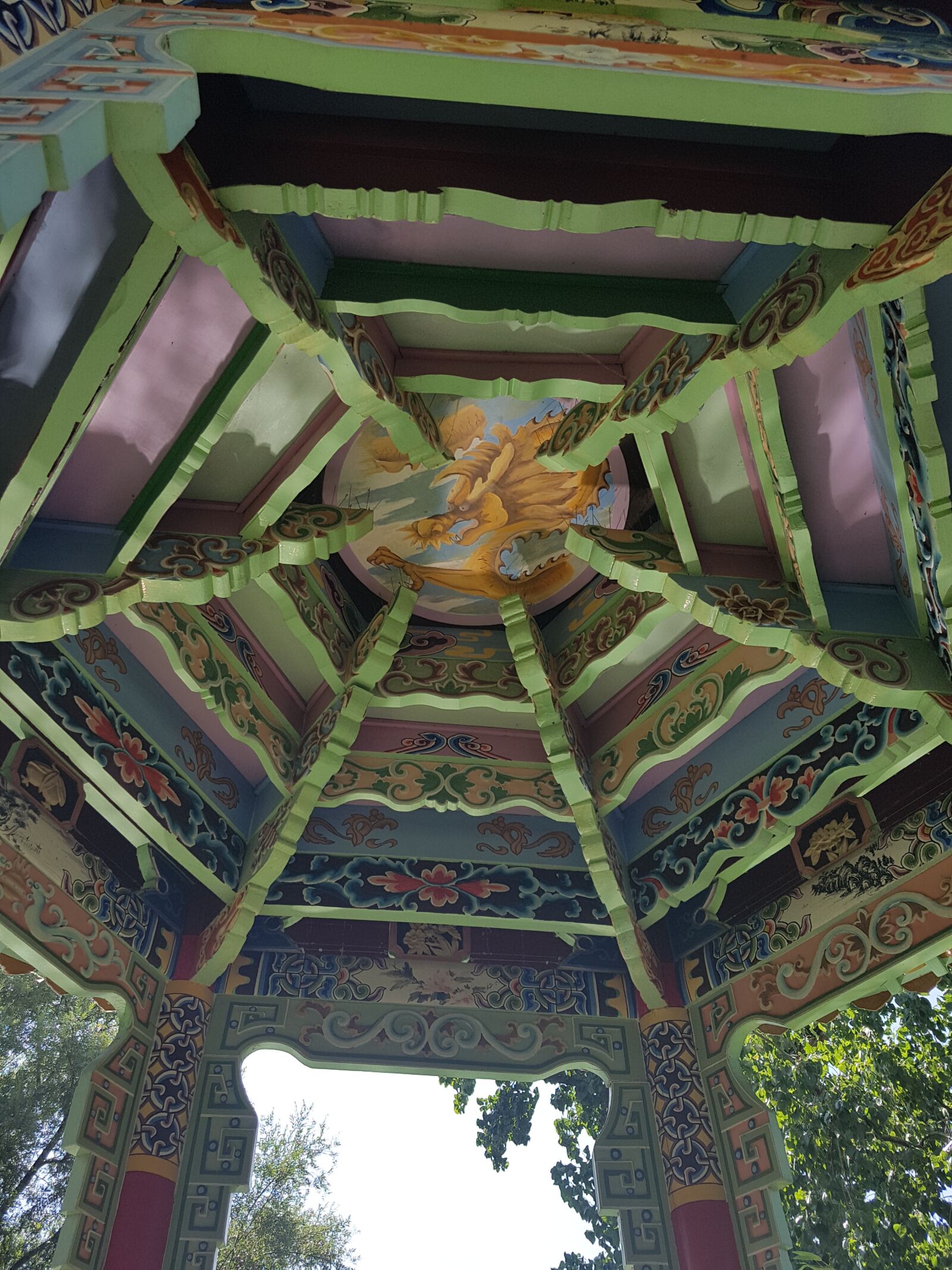 Samsung Galaxy S7 Edge sample photo. China garden, blanket, pavilion photography
