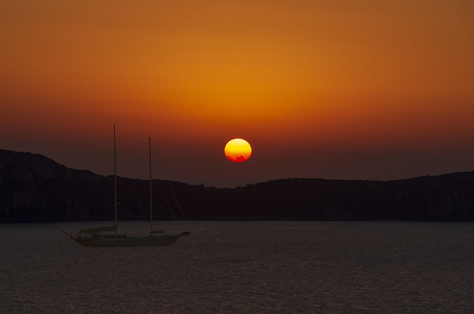 Nikon D7000 sample photo. Sun, sunset, greece photography