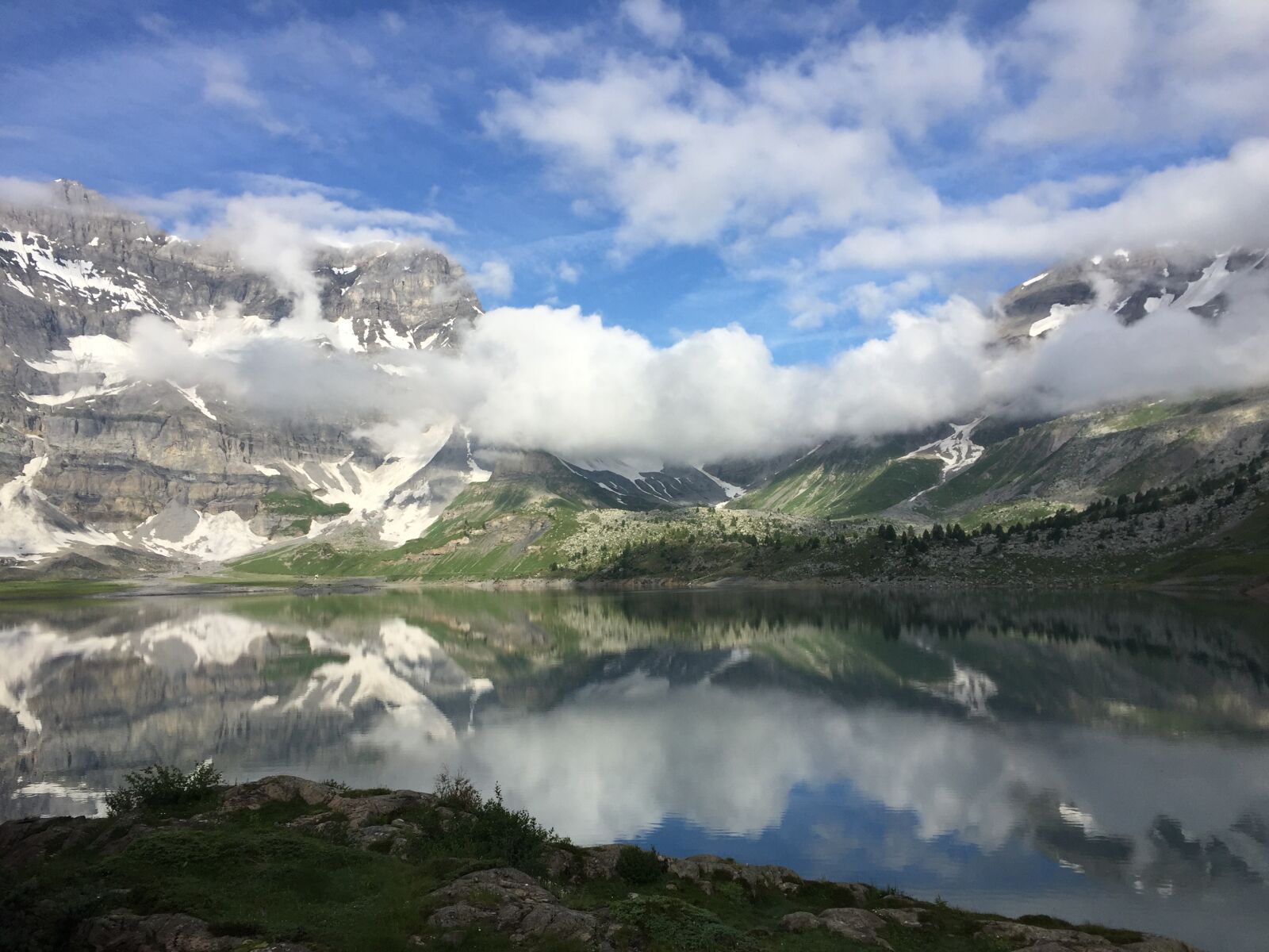 Apple iPhone 6 sample photo. High mountain, snow, treking photography