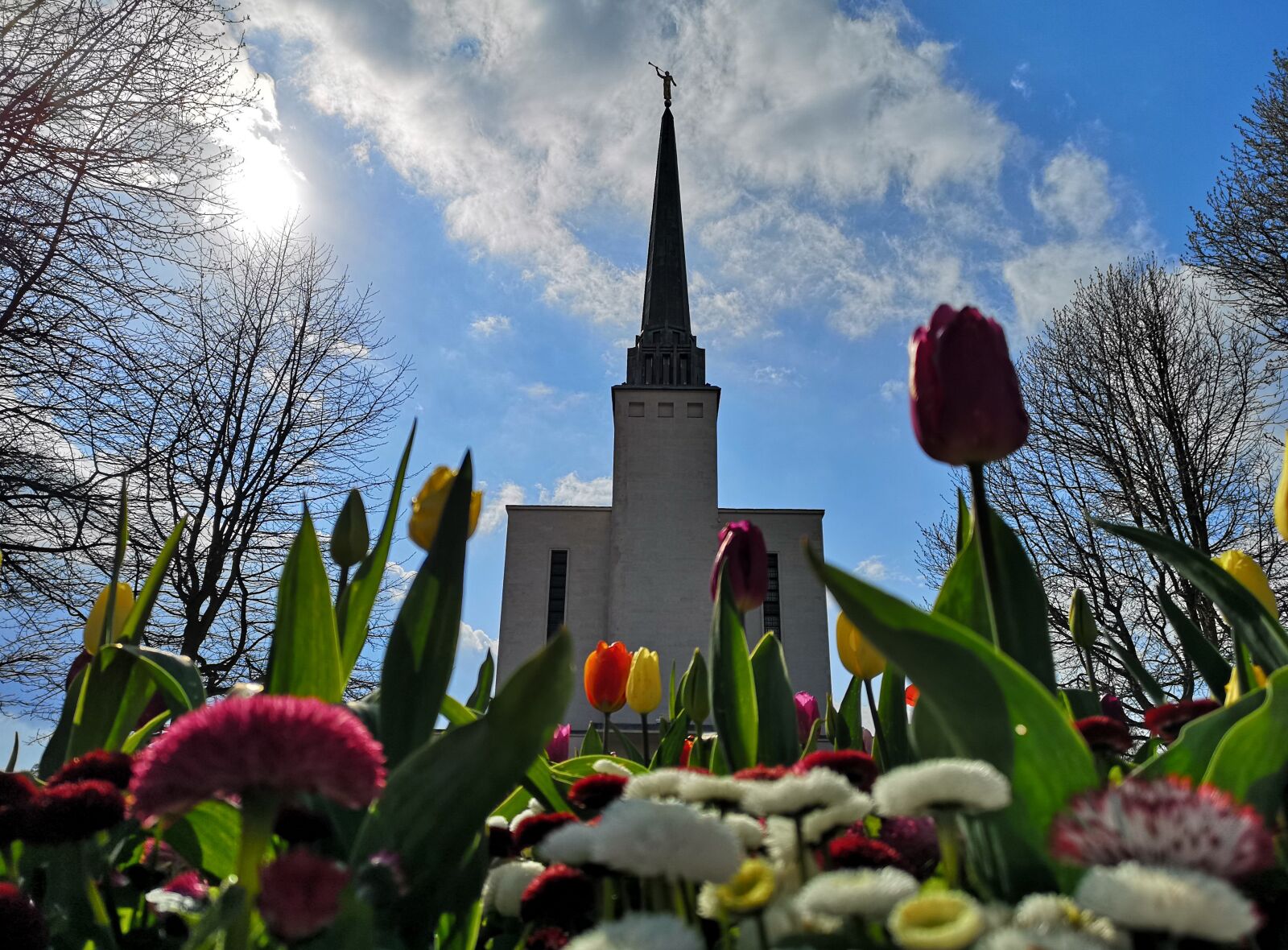 HUAWEI CLT-L29 sample photo. Temple, london, mormon photography