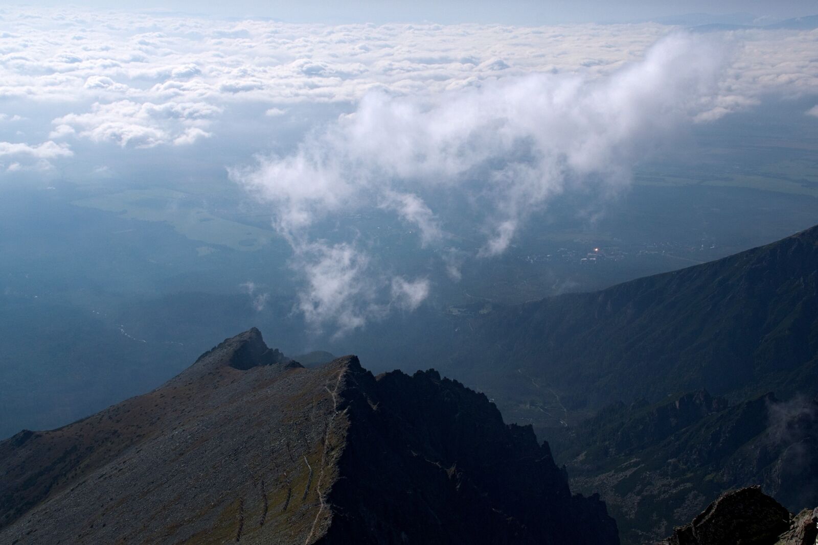 Nikon D3300 sample photo. Mountains, sky, top view photography