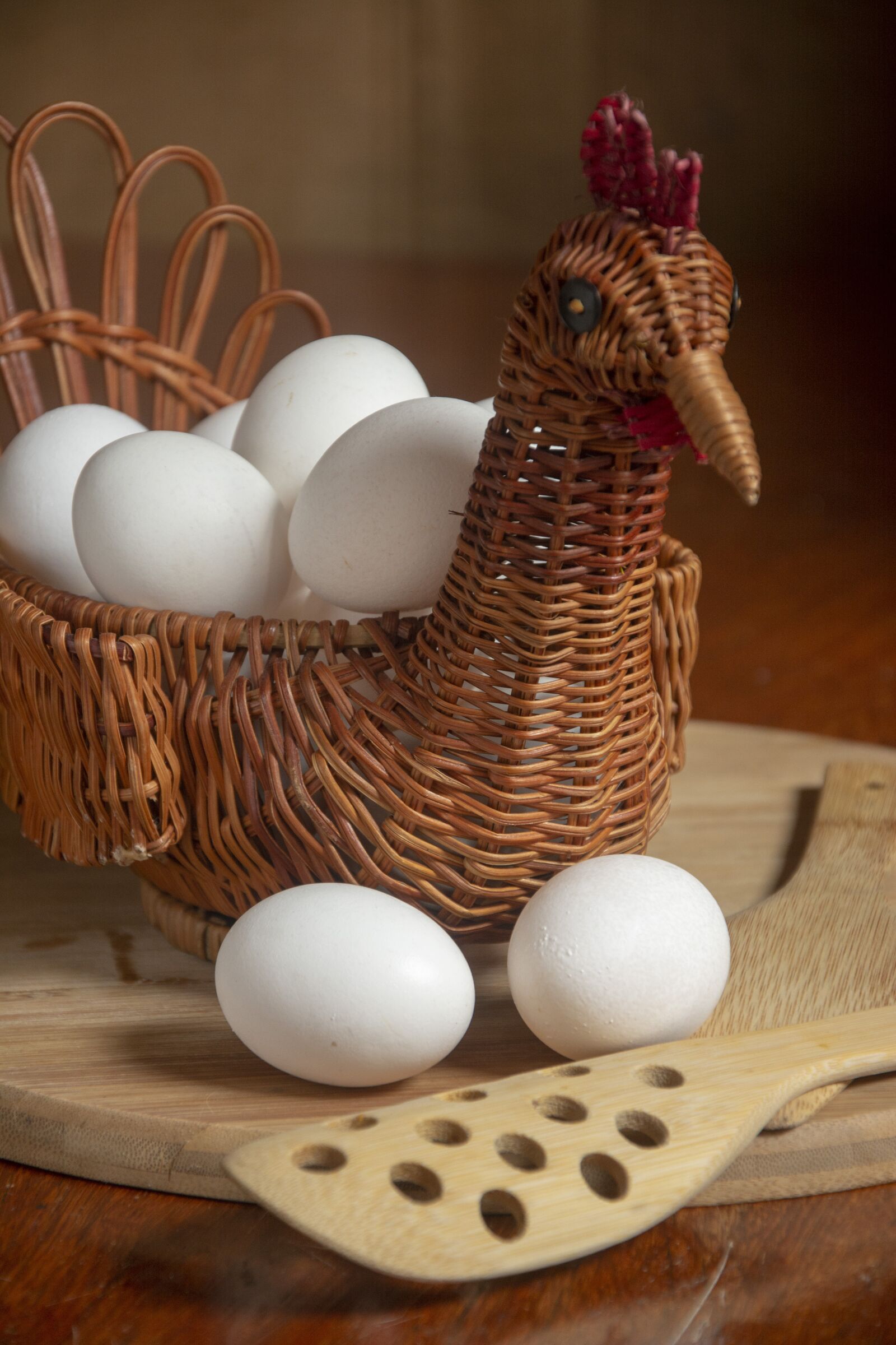 Nikon D7100 sample photo. Chicken, eggs, crafts photography