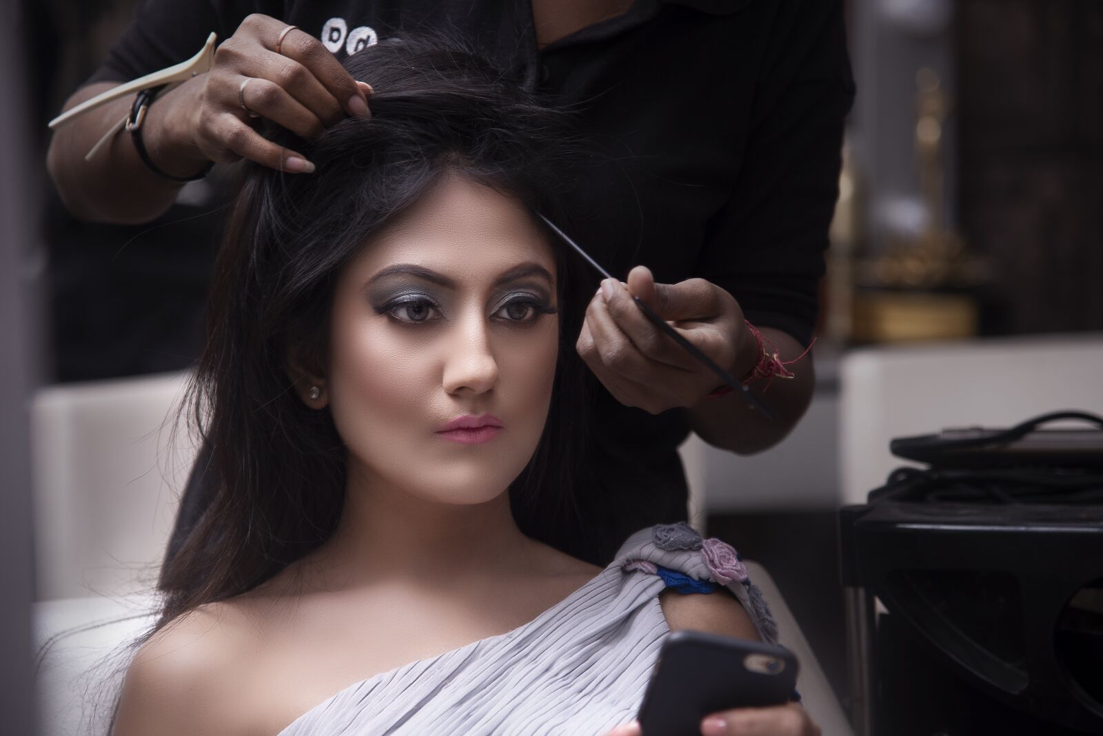 Nikon D750 sample photo. Makeup, brush, cosmetics photography