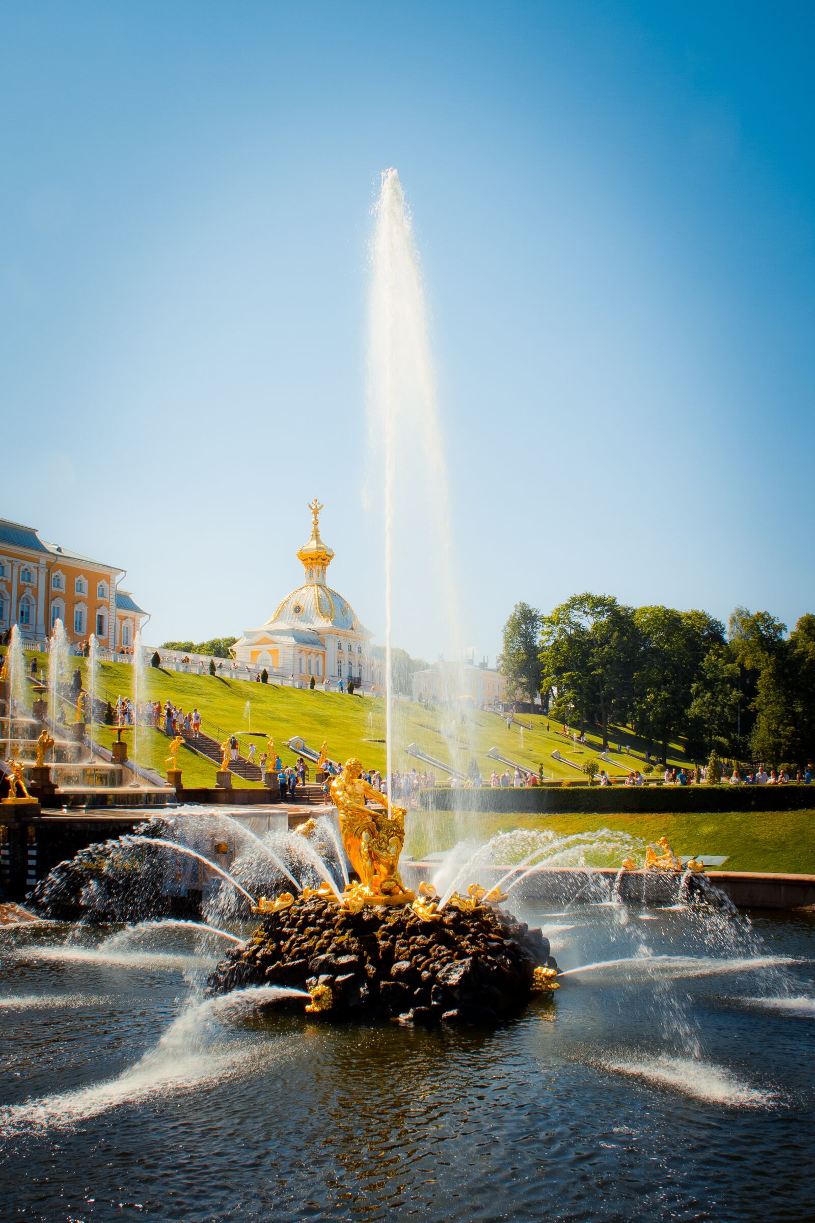 Canon EOS 7D sample photo. St petersburg russia, peterhof photography