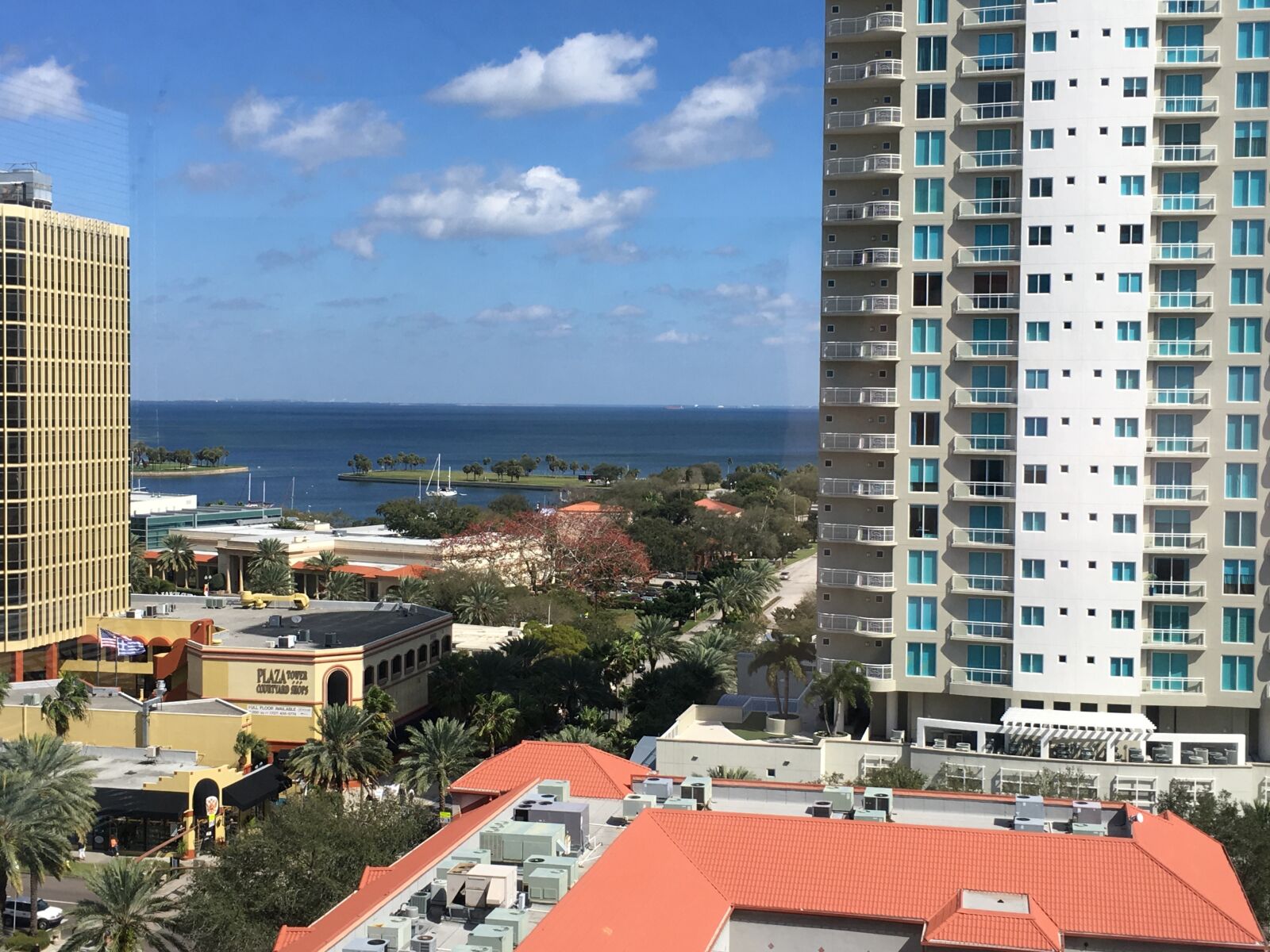 Apple iPhone 6s sample photo. Ocean view, buildings, skyline photography