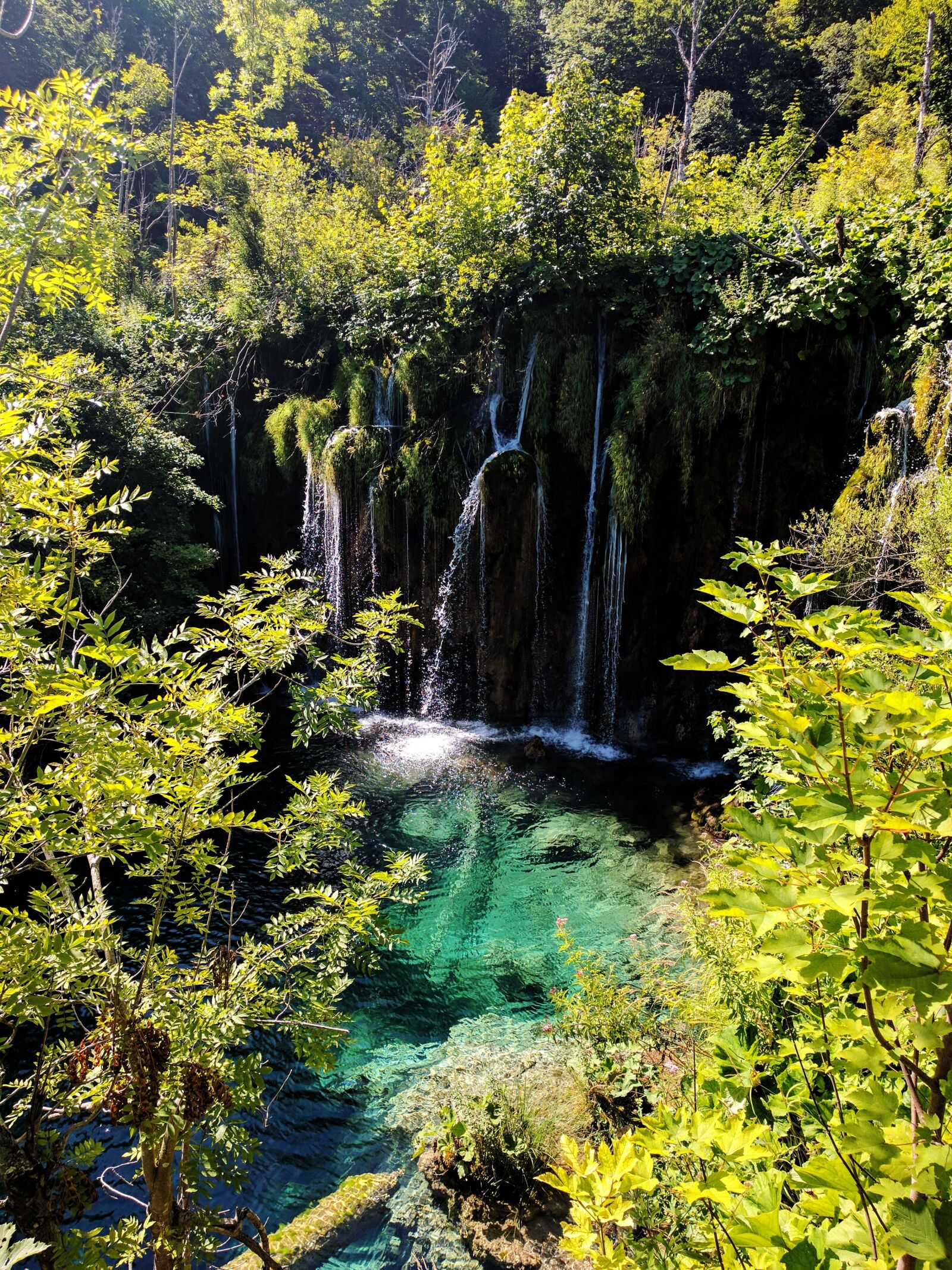 LG Nexus 5X sample photo. Croatia, waterfall, national park photography