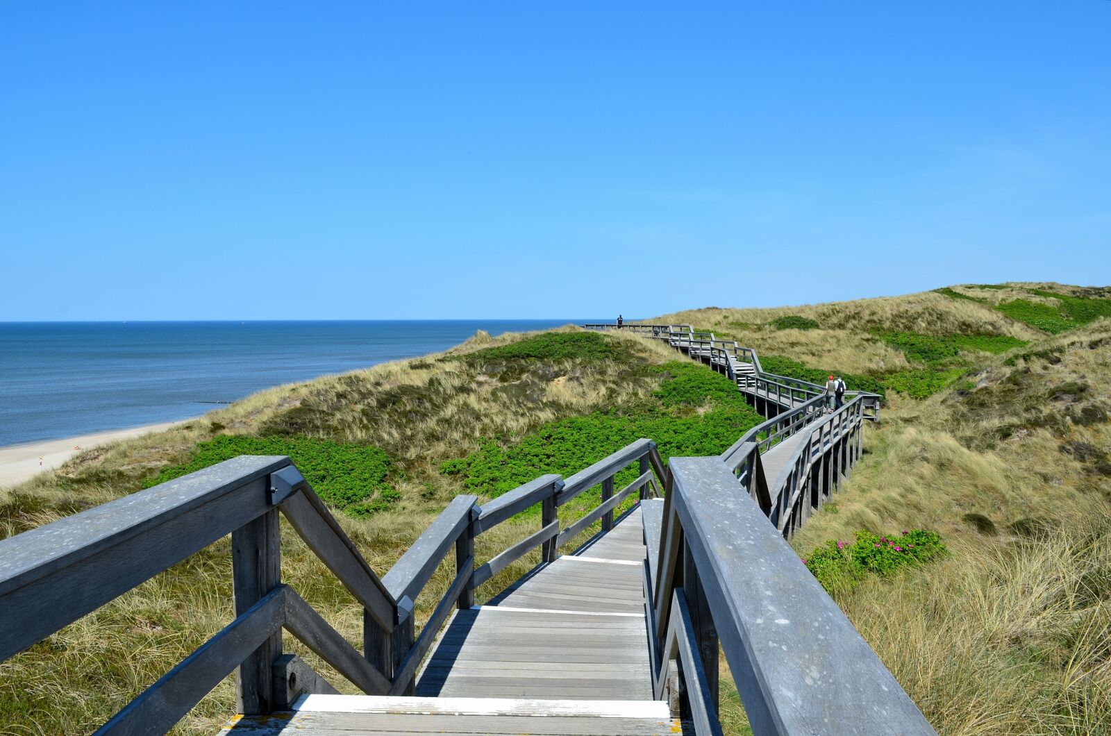 Nikon D5100 sample photo. Sylt, wenningstedt, seetreppe photography