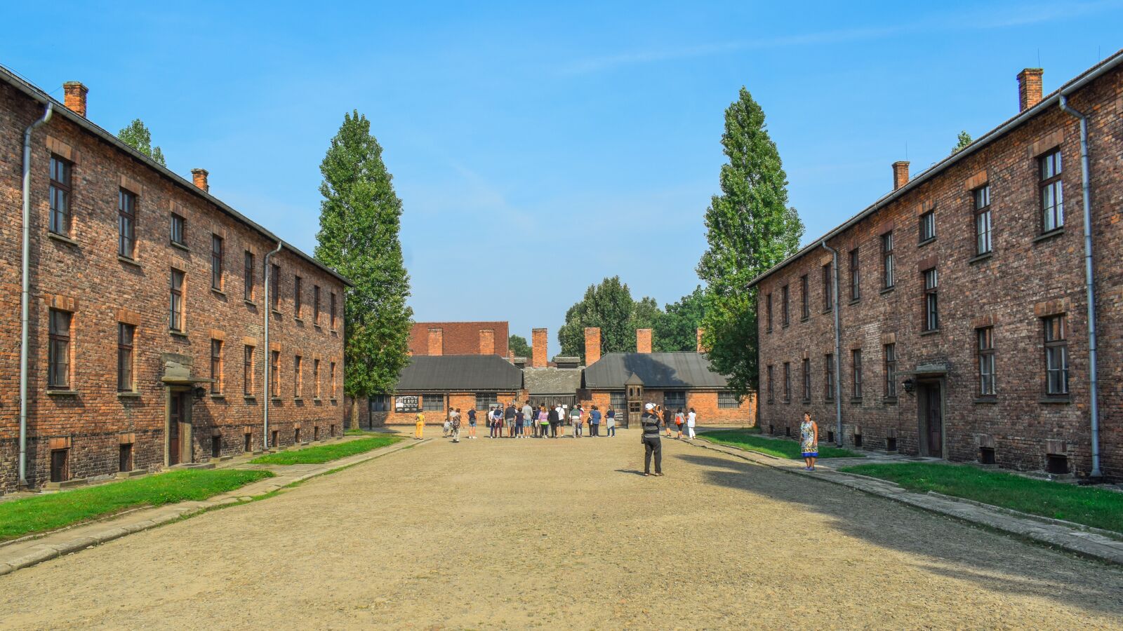 Nikon D3300 sample photo. Auschwitz, concentration camp, buildings photography