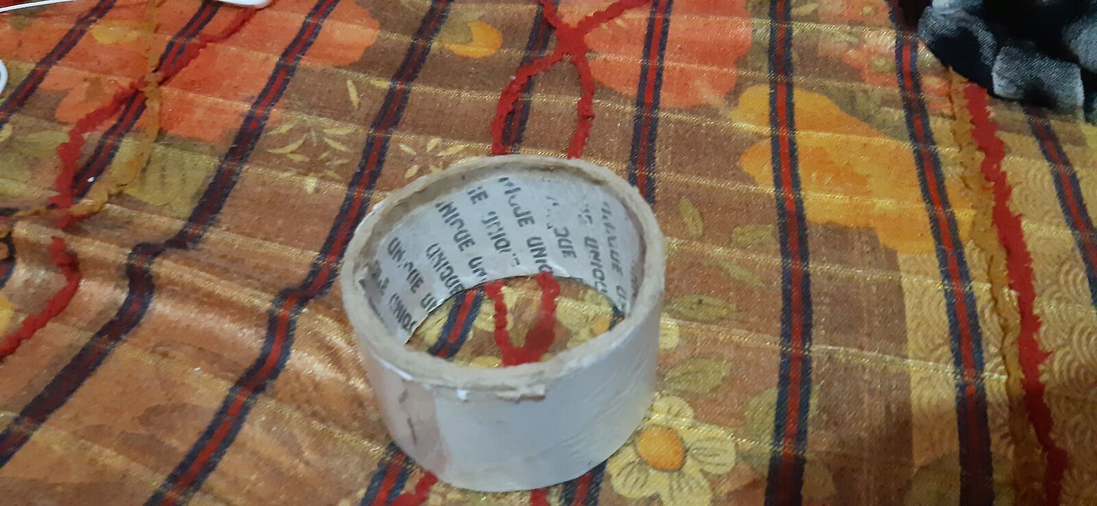 Samsung Galaxy A30 sample photo. Plaster, roll, tape photography