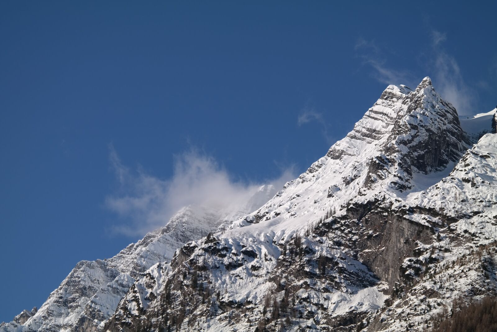 Samsung NX300 sample photo. Mountain, winter, snow photography