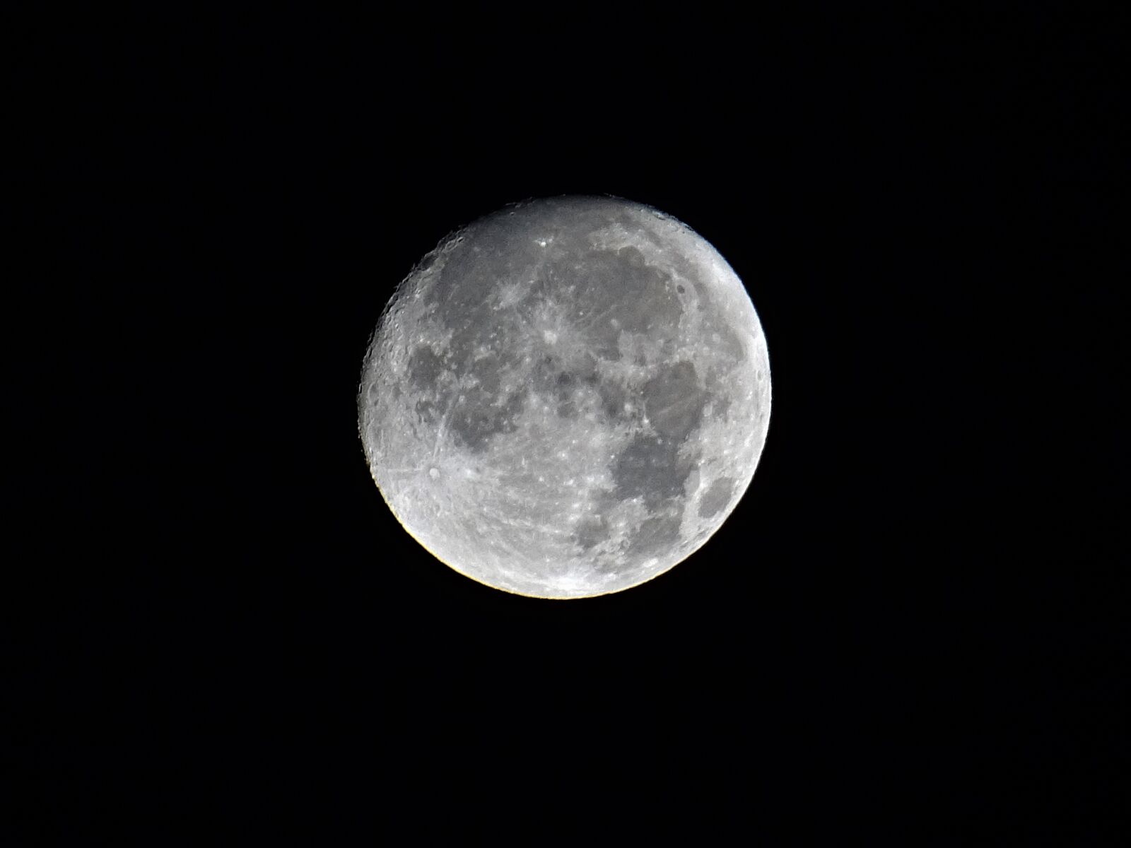 Sony DSC-HX60V sample photo. Moon, astronomy, lunar photography