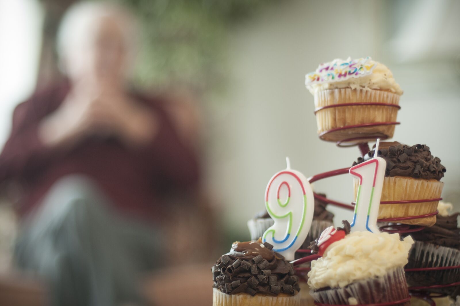 Nikon D300S sample photo. Cupcake, birthday cake, 91 photography