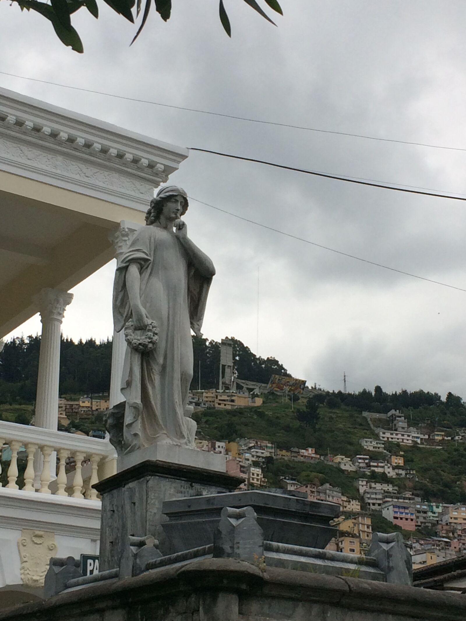 iPhone 5s back camera 4.15mm f/2.2 sample photo. Cemetery, san diego, quito photography