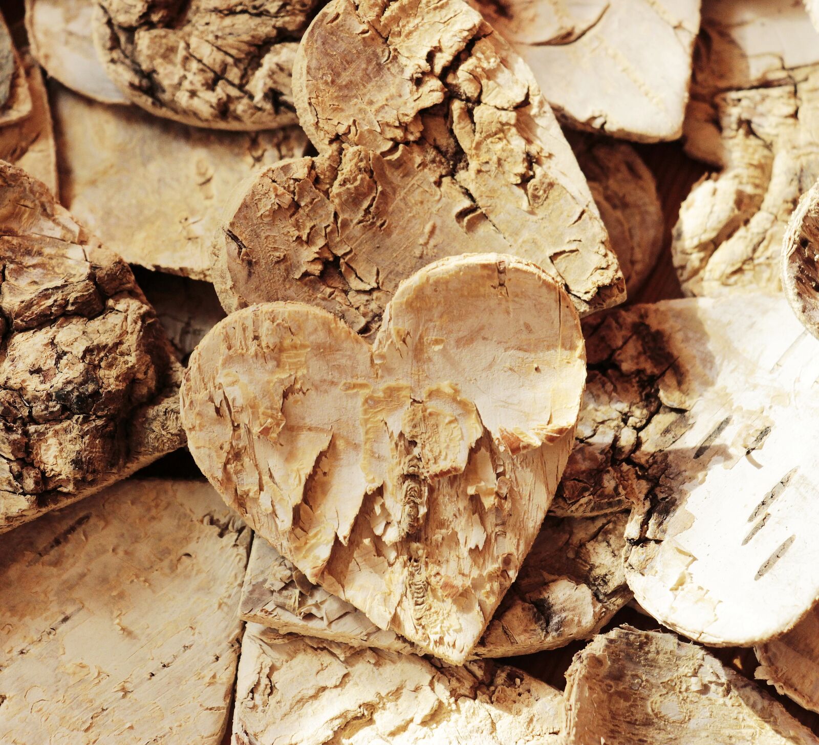 Canon EOS 100D (EOS Rebel SL1 / EOS Kiss X7) sample photo. Wood heart, texture, background photography