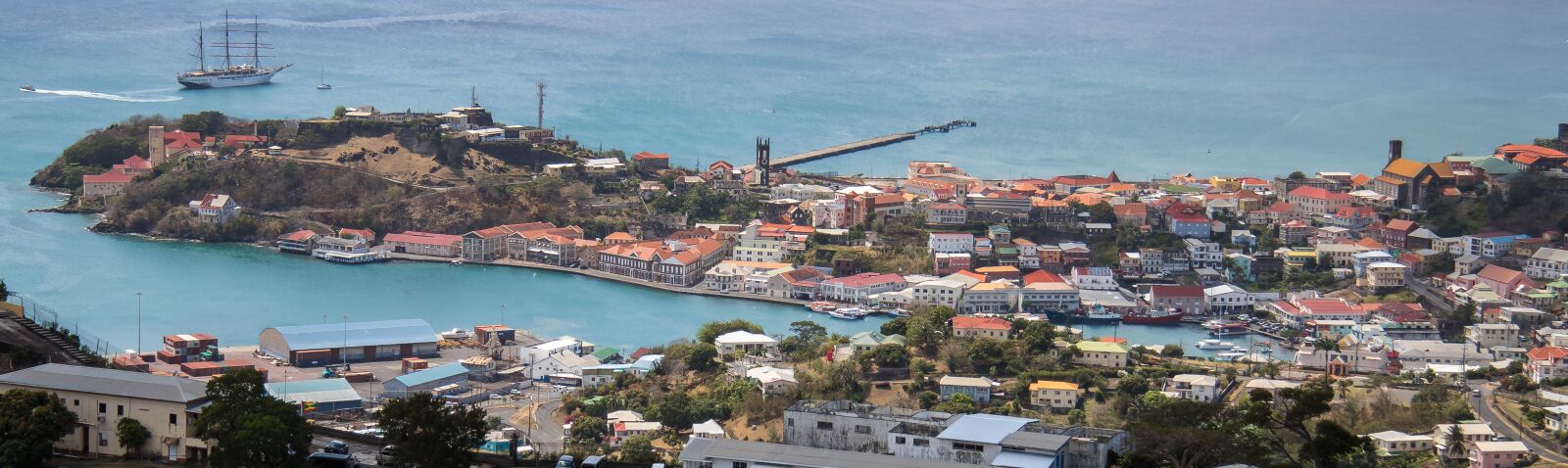 Canon EF-S 17-85mm F4-5.6 IS USM sample photo. St george, grenada, caribbean photography