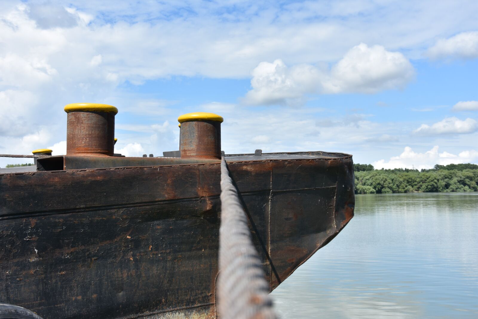 Nikon D7200 sample photo. Barge, port, ship photography