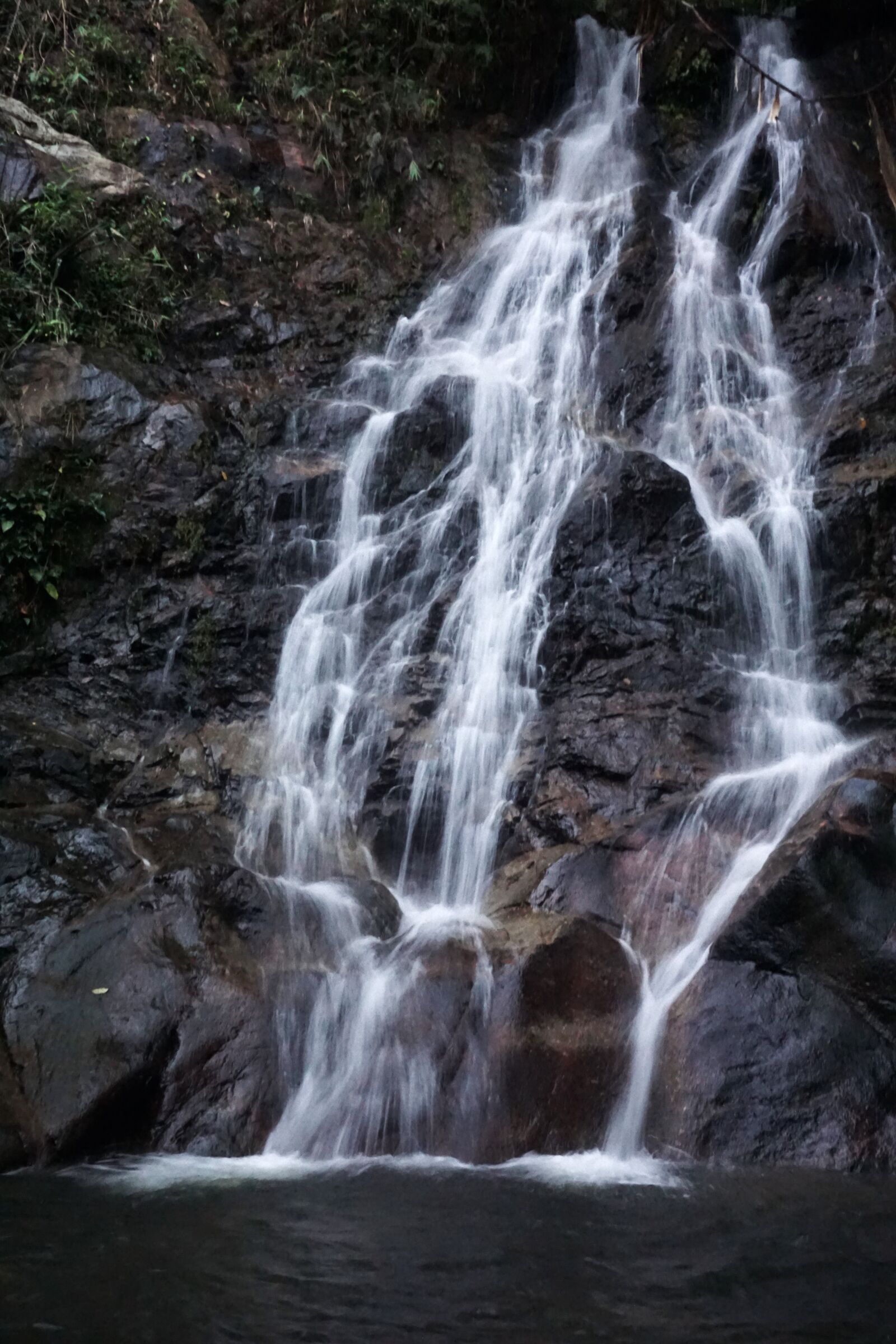 Sony a6000 sample photo. Waterfall, nature, thailand photography