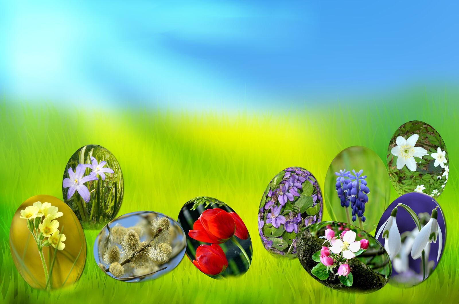 Nikon D5100 sample photo. Easter, eggs, spring photography