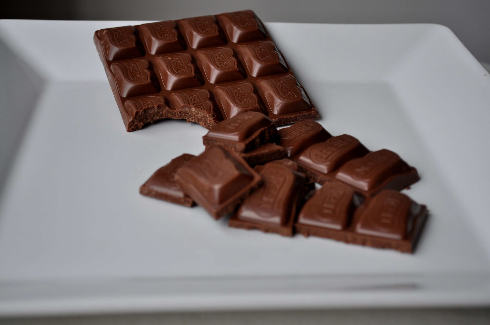 Nikon D5000 sample photo. Delicious, milk, chocolate photography