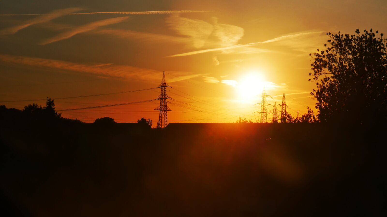 Panasonic DMC-G70 sample photo. Sunset, sun, evening photography