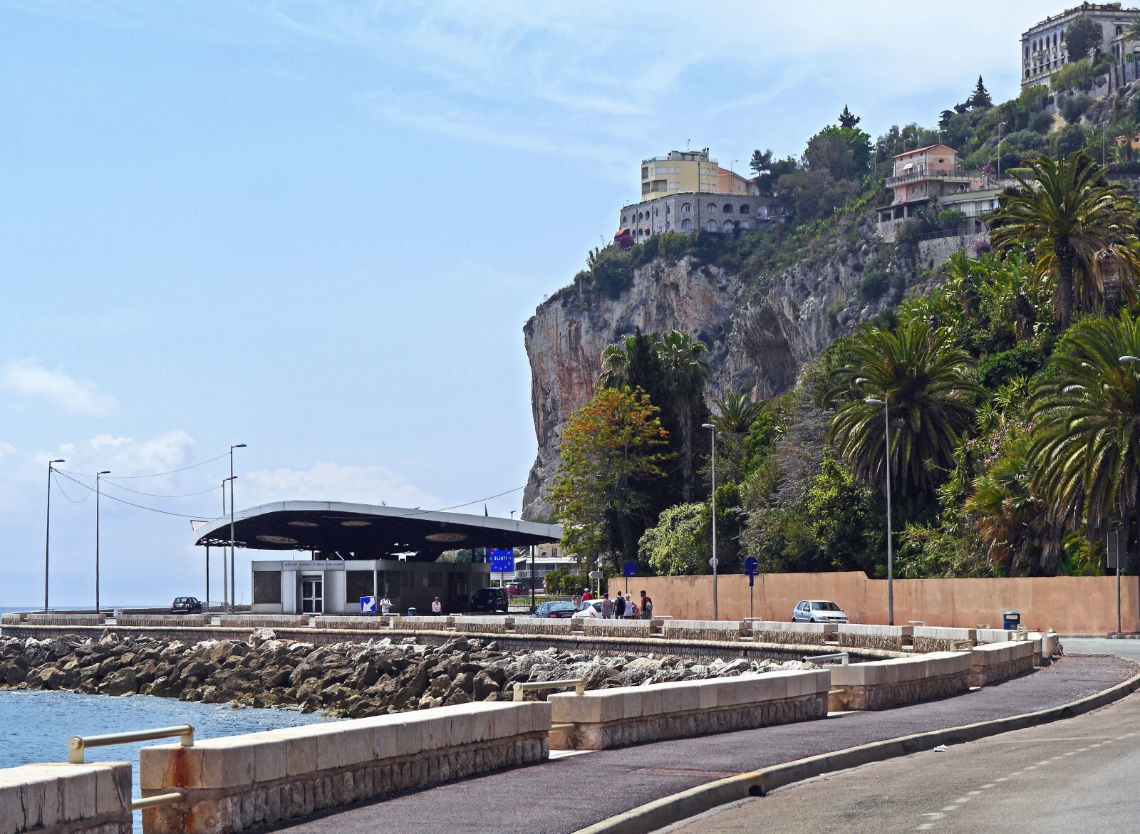 Panasonic Lumix DMC-GH3 sample photo. Road, coast, sea, rocks photography
