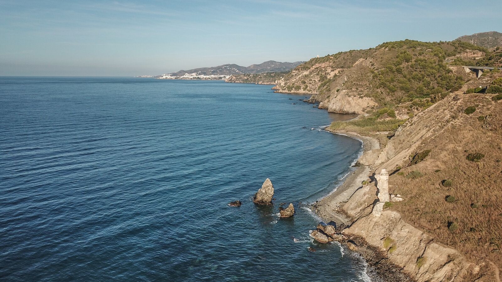 DJI FC220 sample photo. Tower, beach paper mill photography