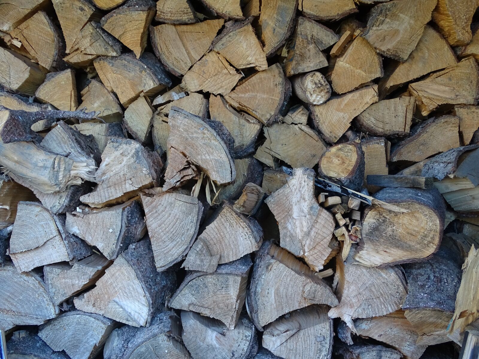 Sony Cyber-shot DSC-HX400V sample photo. Wood, logs, fuel photography