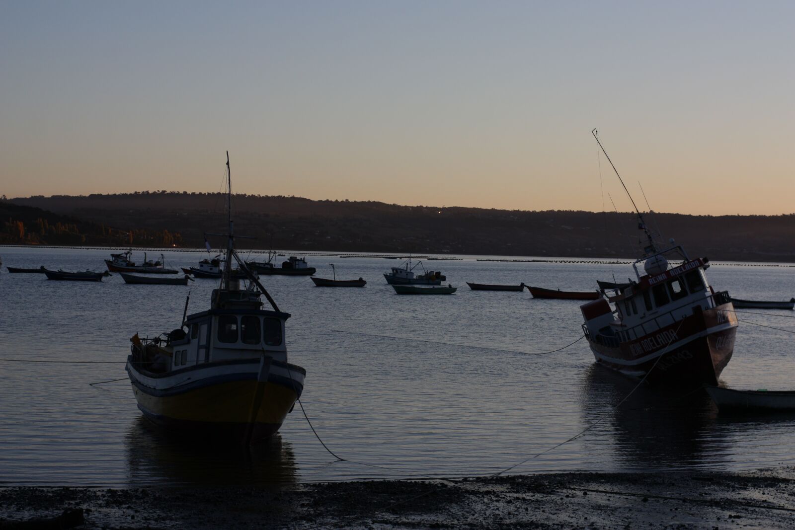 Canon EOS 450D (EOS Rebel XSi / EOS Kiss X2) sample photo. Curanue, chiloe, boat photography