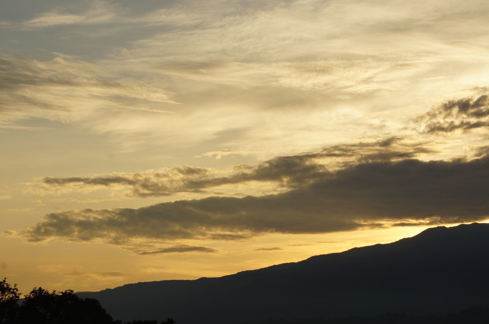 Sony SLT-A55 (SLT-A55V) sample photo. Sunsets, landscapes, quindio photography