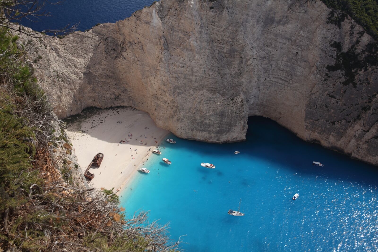 Canon EOS 5D Mark II sample photo. Navagio beach, zakyntos, greece photography