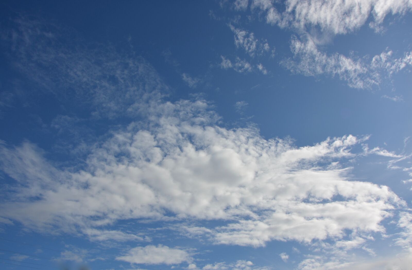 Nikon D5200 sample photo. White clouds, cloudy sky photography