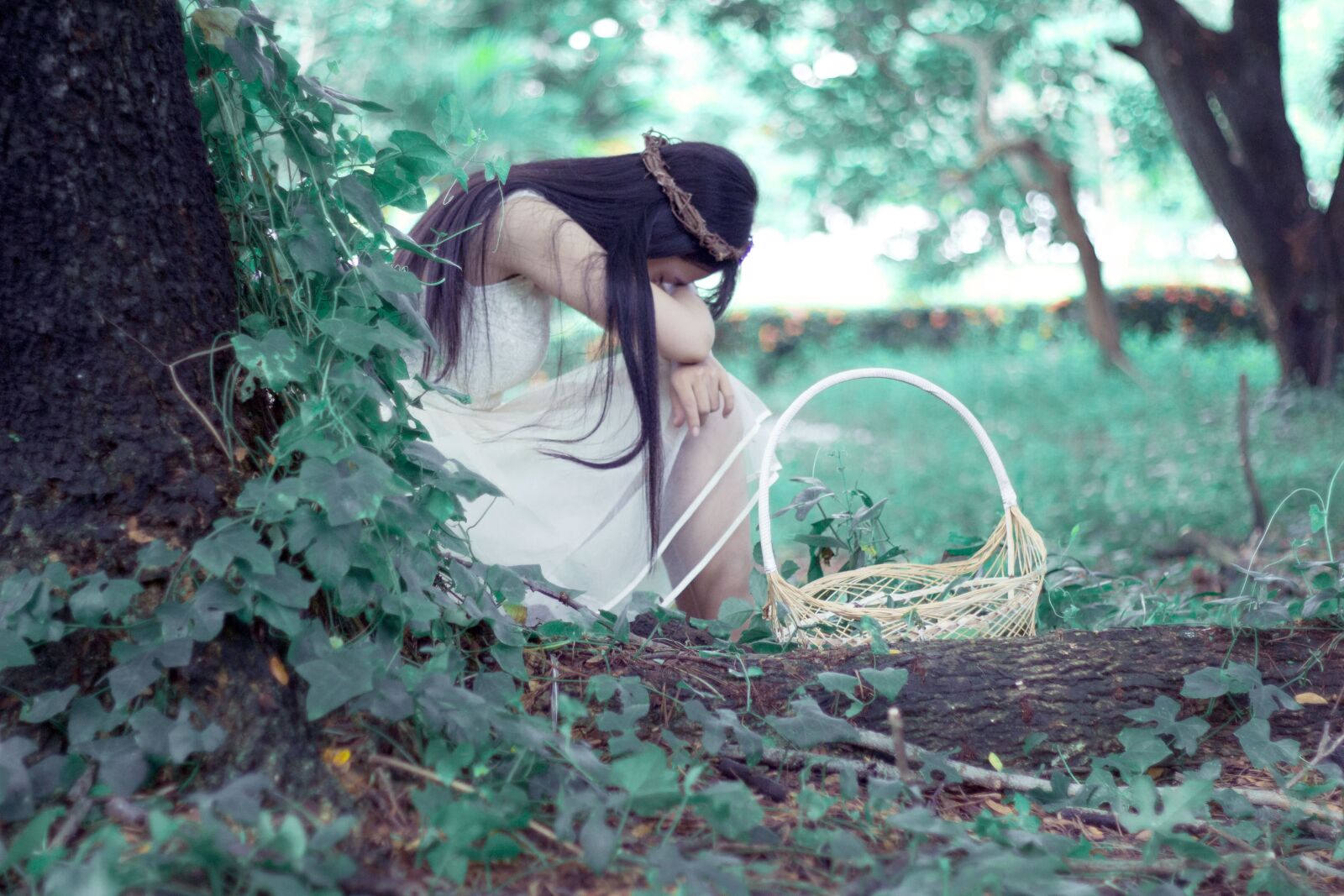 Canon EOS 60D + Canon EF 50mm F1.8 II sample photo. The princess, forest princess photography