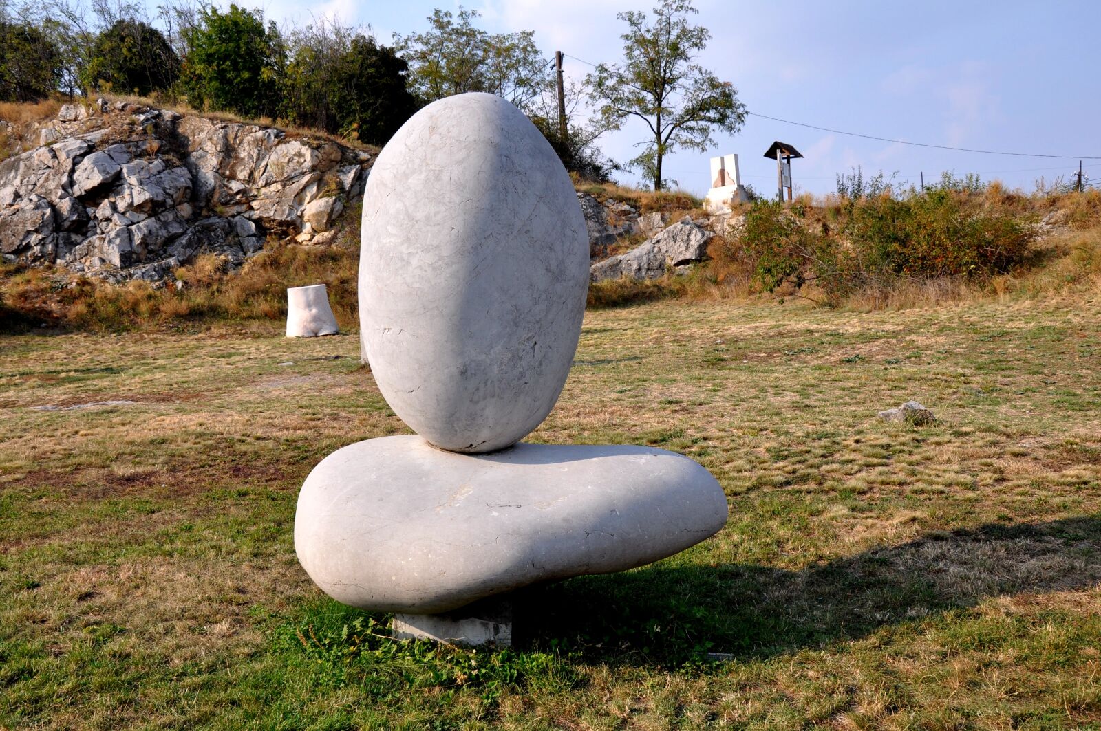 Nikon D90 sample photo. Stone sculpture, the mountain photography